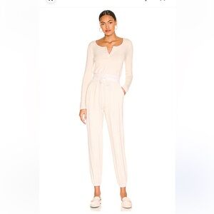 Lovers and Friends from Revolve one piece light pink with draw string